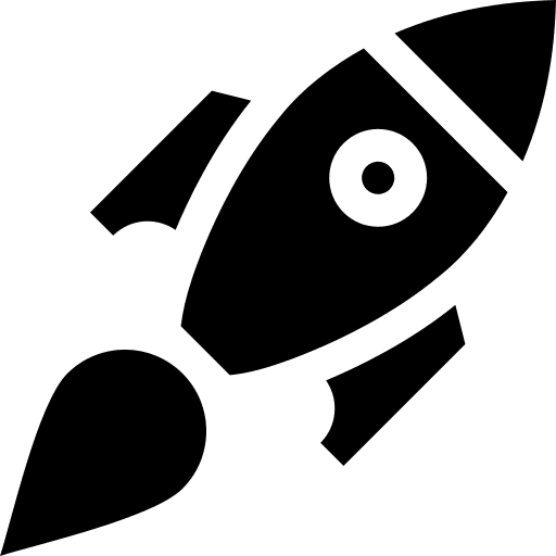 Project launch deploy business and finance innovation icon