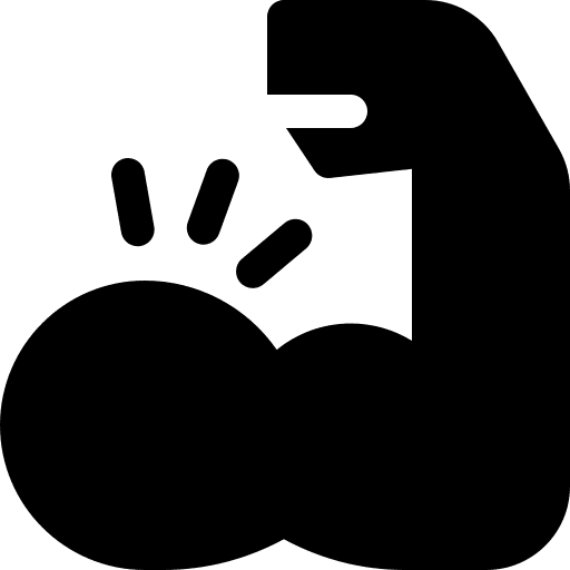 Strenght superhero sports and competition fictional character icon