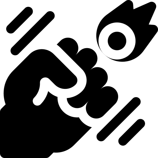 Speed fly punch cultures icon