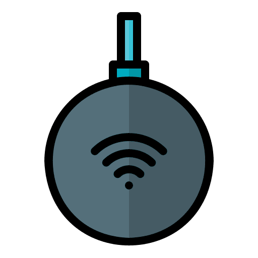 Voice assistant smart home smart light music and multimedia icon