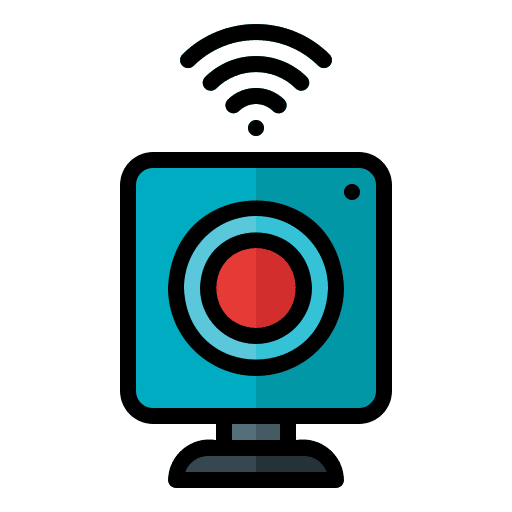 Web camera round webcam hardware web camera icon Web camera round webcam hardware web camera icon
