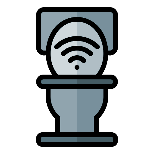 Bathroom bathroom smart home technological icon Bathroom bathroom smart home technological icon