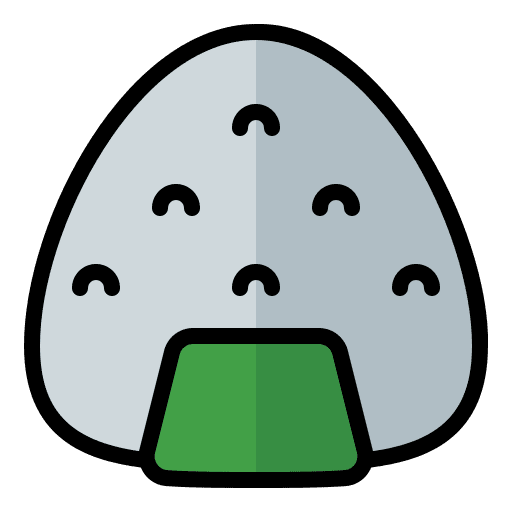 Onigiri oriental food food and restaurant asian food icon Onigiri oriental food food and restaurant asian food icon