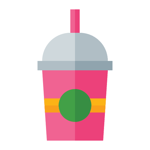 Drink food and restaurant straw milkshake icon