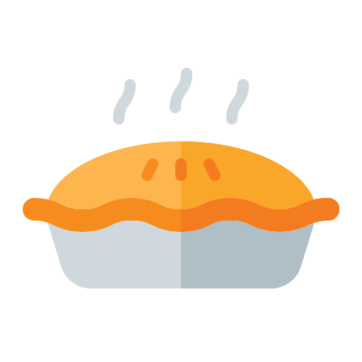 Pie cake bakery sweet icon