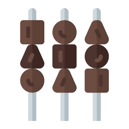 Satay meat satay grilled icon