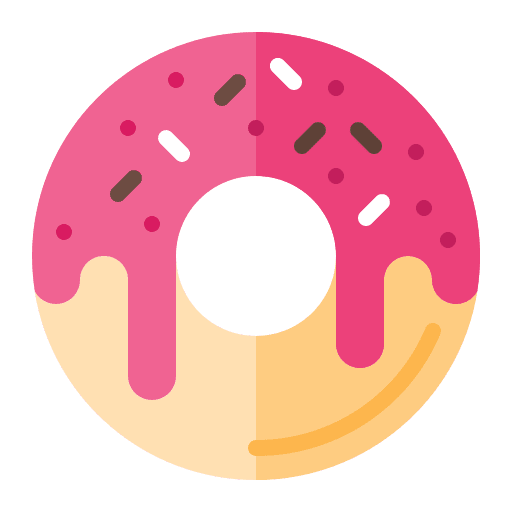 Donut bakery sprinkle sweet icon Donut bakery sprinkle sweet icon