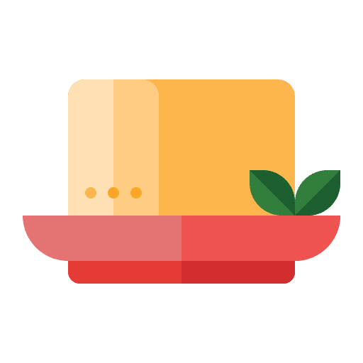 Tofu nutrition oriental vegetarian icon