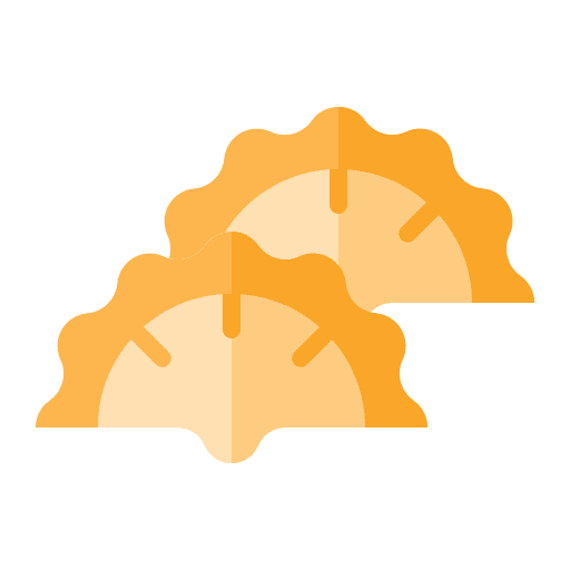 Gyoza gyoza pasty asian food icon