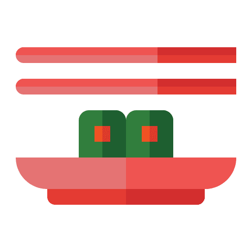 Sushi nigiri salmon rice icon Sushi nigiri salmon rice icon