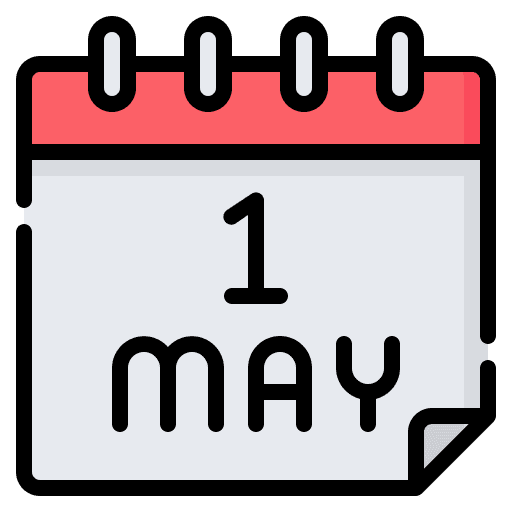 Labour day time and date holidays labor day icon Labour day time and date holidays labor day icon