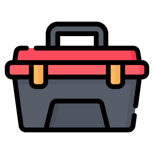 Toolbox repair box container home repair icon