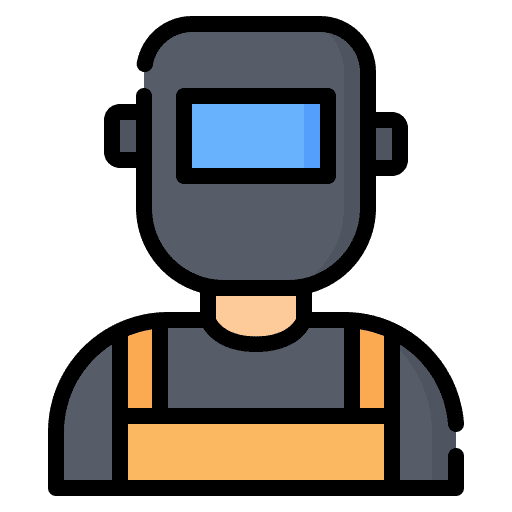 Welder occupation welder worker icon Welder occupation welder worker icon