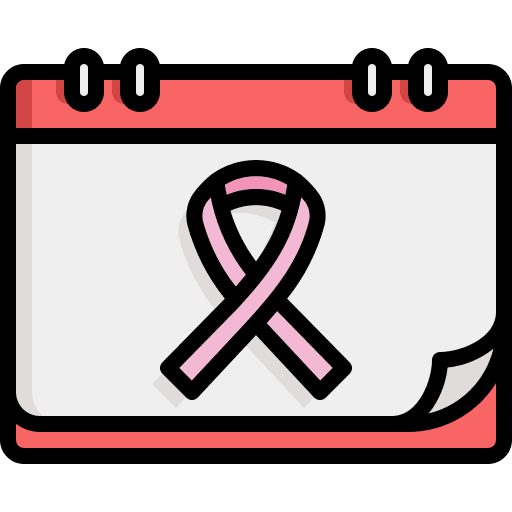 Ribbon event calendar schedule icon