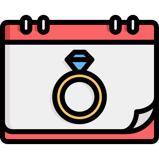 Wedding wedding love wedding rings icon