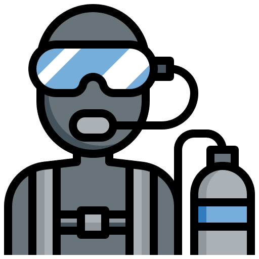 Scuba diving user scuba diving sports and competition icon Scuba diving user scuba diving sports and competition icon