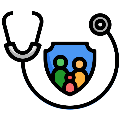 Health insurance protection healthcare and medical care icon Health insurance protection healthcare and medical care icon