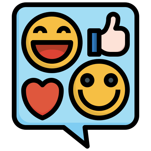 Emotion happy hour networking emoticon icon
