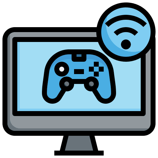 Live streaming live gamepad electronics icon Live streaming live gamepad electronics icon