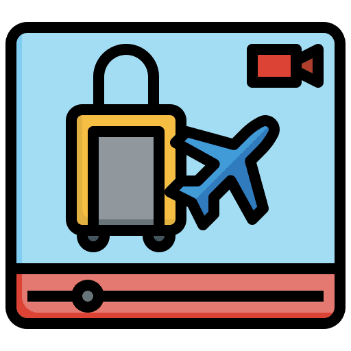 Vlogger music and multimedia vlog networking icon Vlogger music and multimedia vlog networking icon