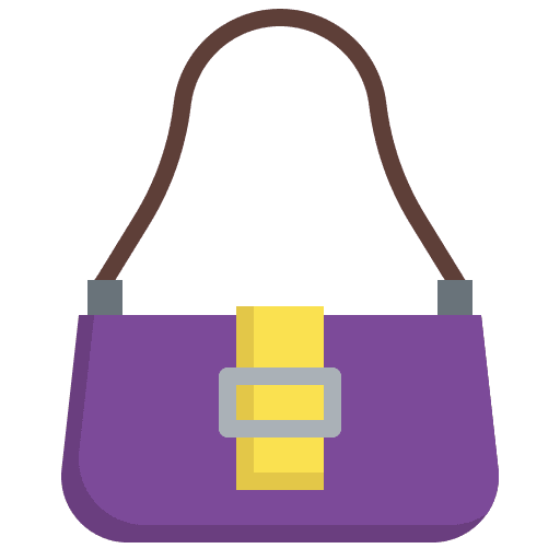 Handbag fashion handbag purse icon