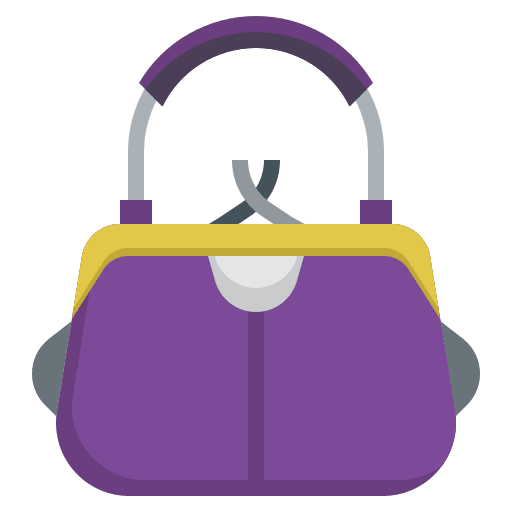 Handbag handbag wealth purse icon