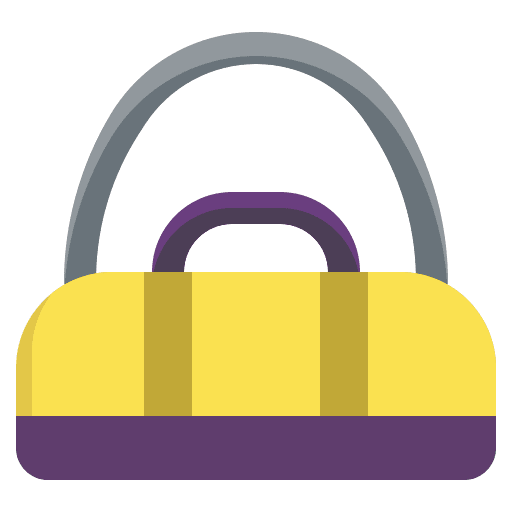 Duffle bag shopping bag purse bag icon Duffle bag shopping bag purse bag icon