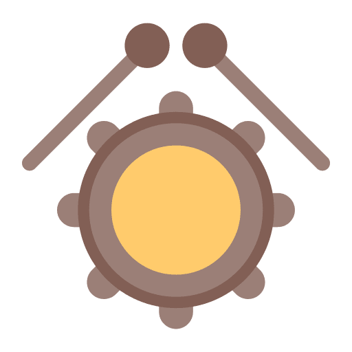 Drum drum musical instrument music and multimedia icon Drum drum musical instrument music and multimedia icon