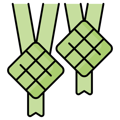 Ketupat ketupat pray packed icon Ketupat ketupat pray packed icon
