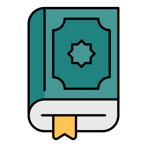 Quran holy scriptures spiritual religion icon Quran holy scriptures spiritual religion icon