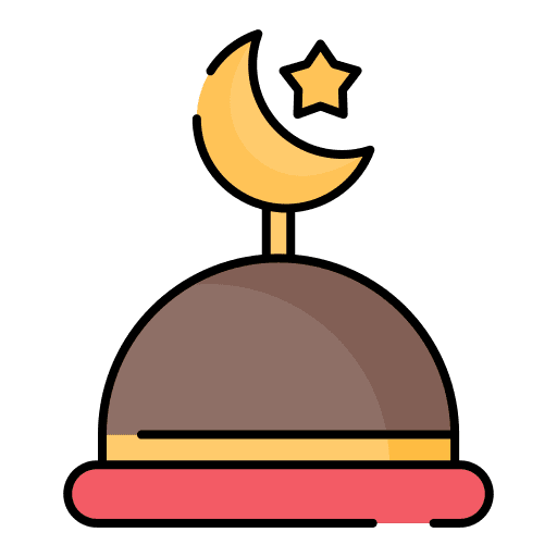 Dome muslim architecture and city ramadan icon Dome muslim architecture and city ramadan icon