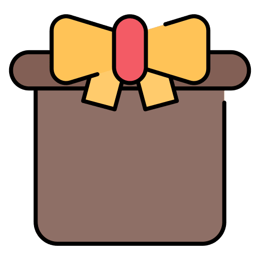 Gift box present surprise birthday and party icon Gift box present surprise birthday and party icon