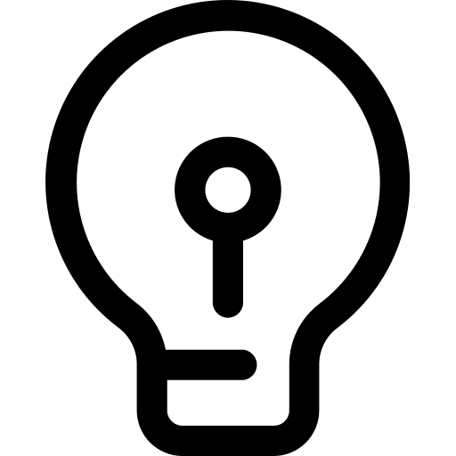 Idea creativity know conclusion icon Idea creativity know conclusion icon
