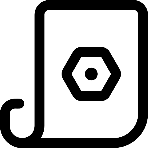 Project document files and folders gear icon Project document files and folders gear icon