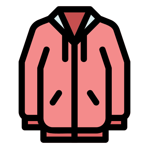 Jacket fashion clothing coat icon Jacket fashion clothing coat icon