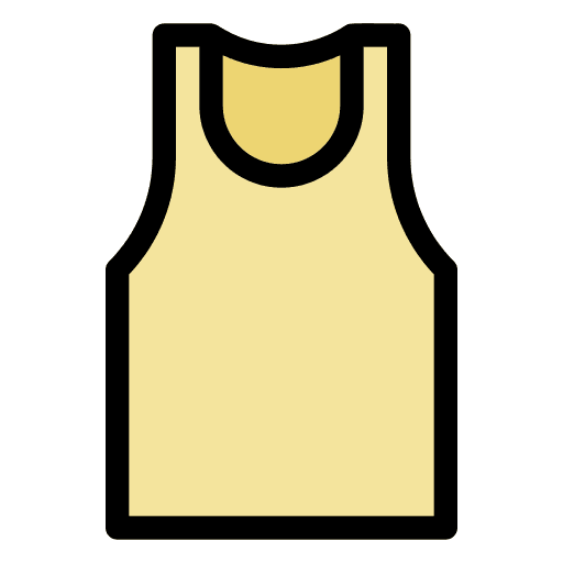 Sleeveless shirt summertime clothing fashion icon