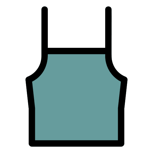 Tank top fashion top woman icon