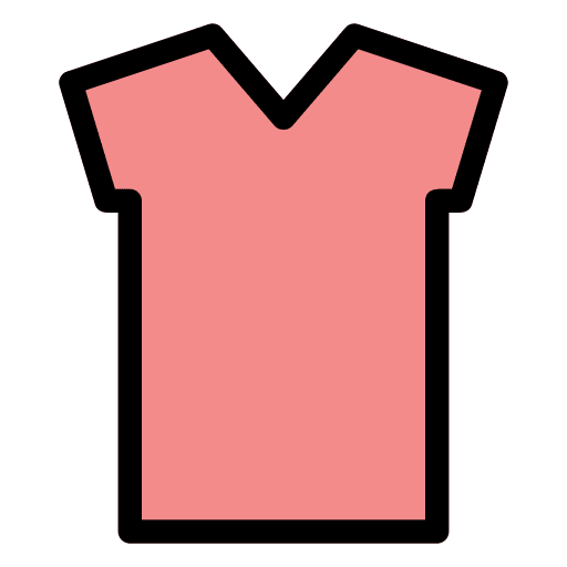 V-neck garment v neck t shirt icon V-neck garment v neck t shirt icon