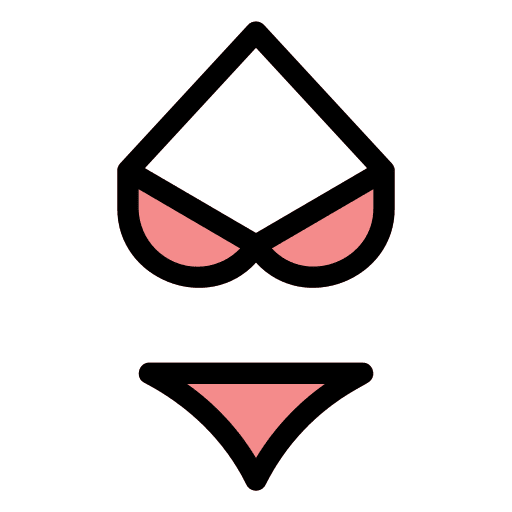 Bikini beach clothes clothes swimsuit icon Bikini beach clothes clothes swimsuit icon