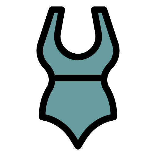 Swimsuit beach fashion clothing icon Swimsuit beach fashion clothing icon