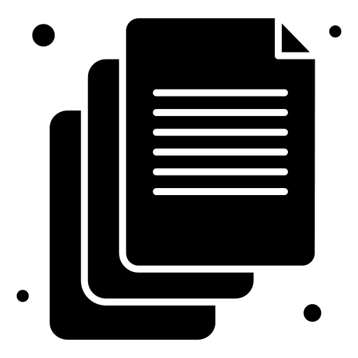 Document file paper interface icon Document file paper interface icon