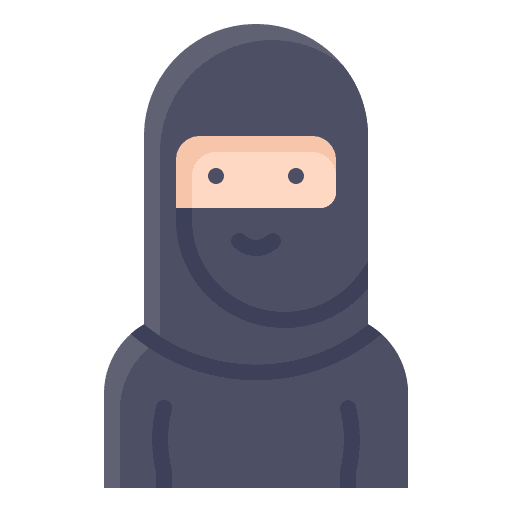 Religion user arab woman arabic icon