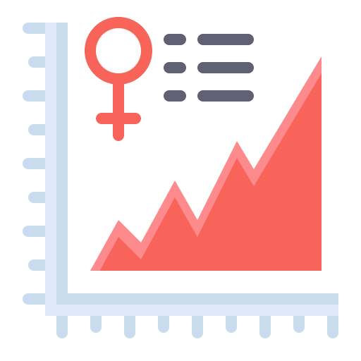 Statistics statistics analysis feminist icon