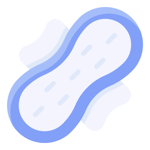 Sanitary towel sanitary napkin healthcare and medical sanitary towel icon