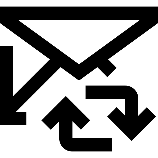 Email communications refresh message icon