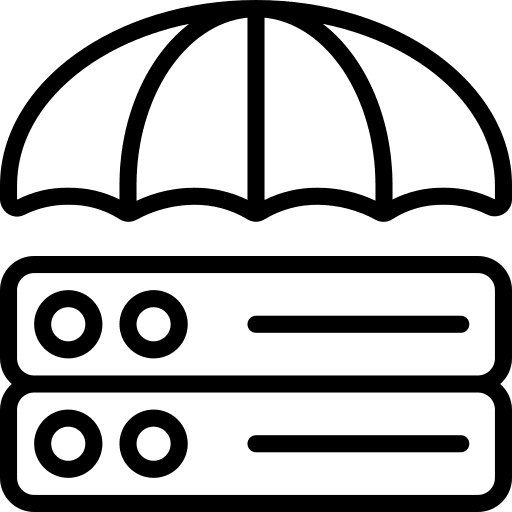 Data protection networking data protection data security icon