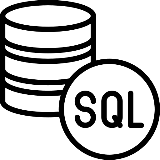 Sql server programming networking ui icon