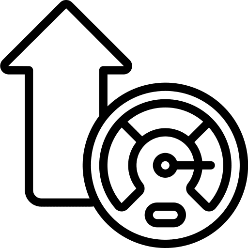 Performance ui time and date upload icon
