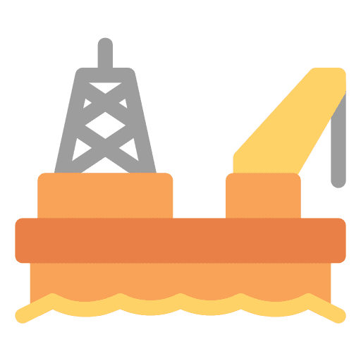 Construction tools industry construction tower icon
