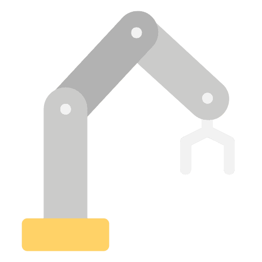 Industrial robot industrial industrial robot conveyor icon